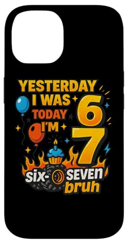 ̂6 傤7 Six Seven Bruh ~[ TVc o[Xf[ Gen Z Alpha X}zP[X iPhone 14 p