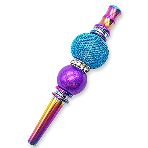 Hookah Tips Mouthpiece Hookah Accessories Blunt Holder Shisha Hookah Mouth Tips Metal Jeweled Cigarette Holder Rhinestone Mouth Tips for Hookah Hoses Hookah Tips Mouthpiece Hookah Accessories Blunt Holder Shisha Hookah Mouth Tips Metal Jeweled Cigarette Holder Rhinestone Mouth Tips for Hookah Hoses