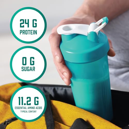 Image of NOW Sports, Whey Protein Isolate 24 g With BCAAs, Unflavored Powder, 1.2 lb