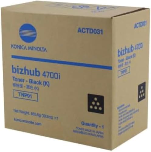 Minolta Konica Tnp91 Toner Cartridge 1 Pc(S) Original Black, ACTD051