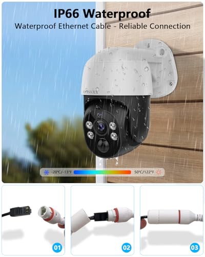 Outdoor Security Camera System with NVR