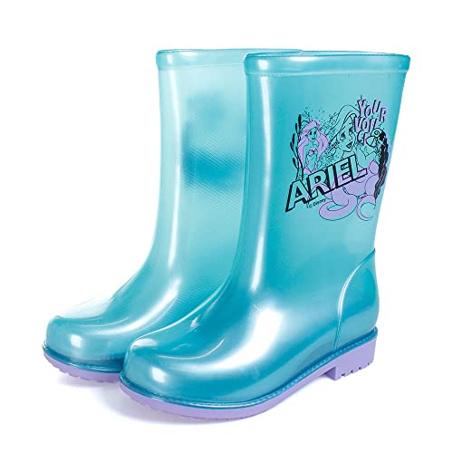 Bota Disney Rain Magic, Grendene Kids, Criança Unissex, Lilás/Azul, 31