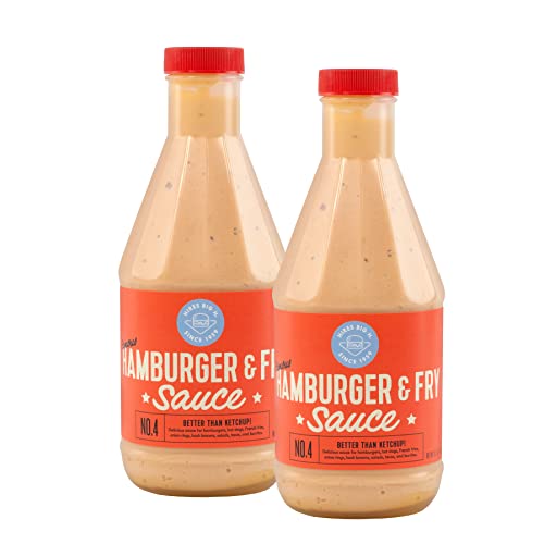 Hires Big H Fry Sauce, Frysauce, Great Topping for Burgers, Perfect Dip for Your Fries -2 Pack