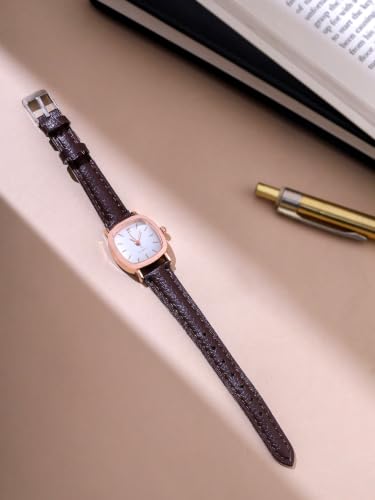 Image of Retro Hues Analog Wrist Watch for Women