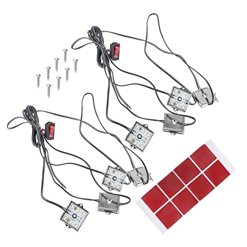 ABOOFAN 48 Volt LED Interior Car Light LED Showcase Light for Trailers Rvs and Boats Durable Lighting with Power Cable for Practical Use