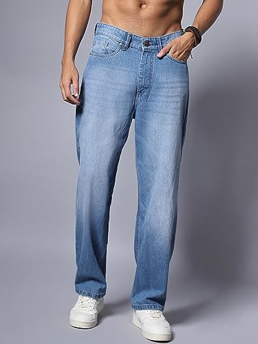 Image of HIGH Star Men's Regular Fit Mid Rise Jeans