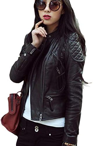 Amazon | [KanshaMingMa] レザージャケット レディース アウター