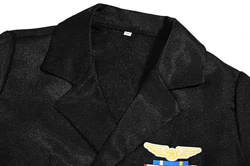 Kidin Ship Captain Uniform For Kids Navy Admiral Costume For Boys’ Career Day 100 Days Of School Halloween Cosplay thumb #4