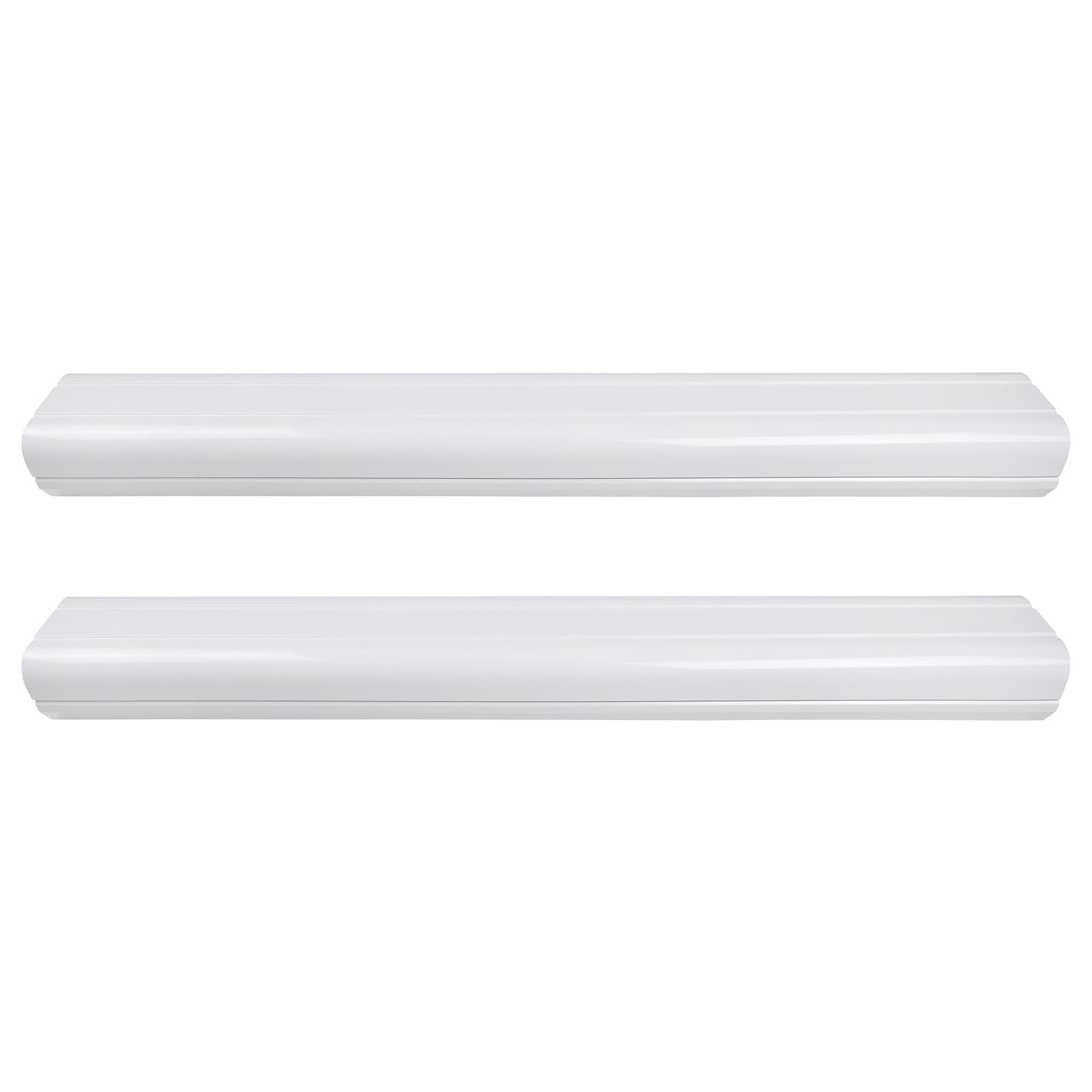 MOOITEK PVC Line Cover Kit Tubing Cover Accessories for Air Conditioners (5" Straight x2)?2Pack?