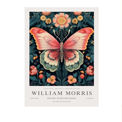 Toile William Morris animaux : sublimez votre interieur avec cette peinture sur toile nature