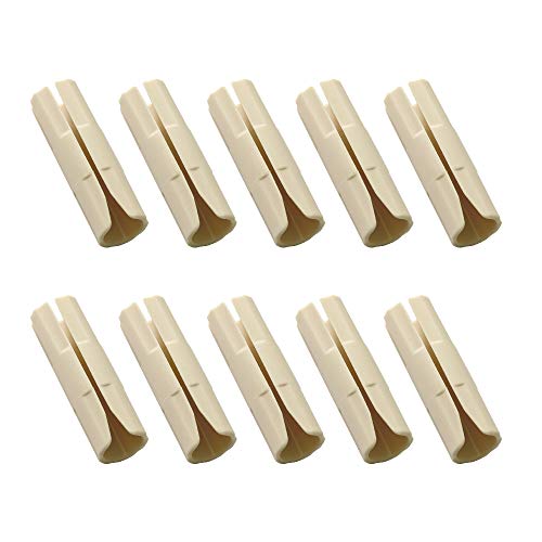 Kasom Bed Sheet Grippers Fasteners Bed Sheet Clips Keep Sheets Snug(10 Pieces,Khaki)
