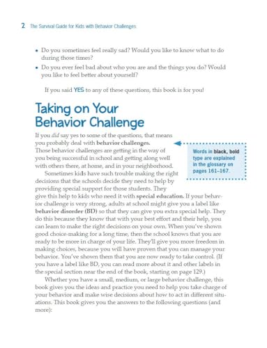 The Survival Guide For Kids With Behavior Challenges: How To Make Good Choices And Stay Out Of Trouble  thumb #6