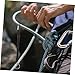 BESPORTBLE 4pcs Elastic Coiled Tether Lanyard Carabiner Protective Fishing Lanyard for Boating Kayaking and Outdoor Sports Lost Design for Safety and Convenience