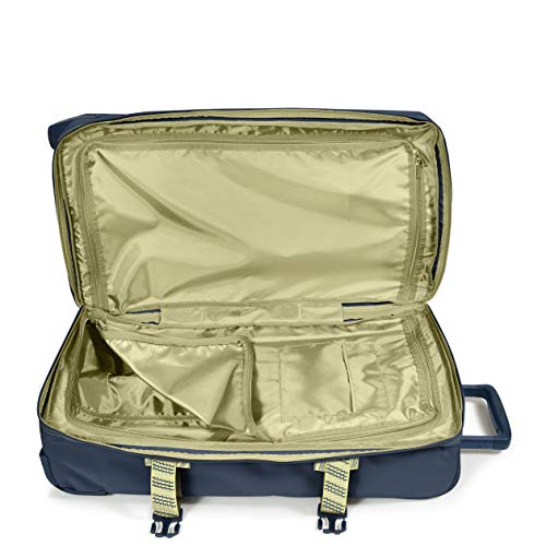 Image of Eastpak Tranverz M Suitcase, 67 cm, 78 L, Blue (Blakout Strip Icy), Blakoutstripicy, 67 centimeters, TRANVERZ M