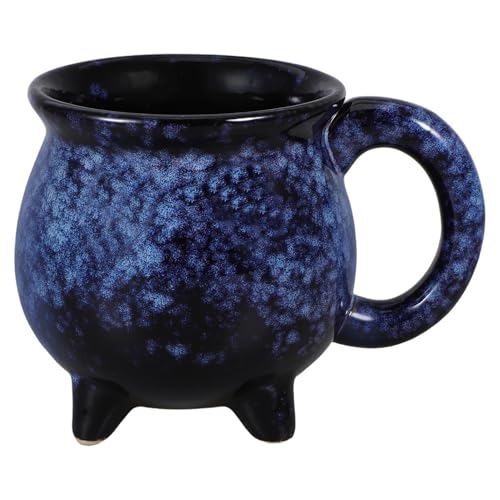 Taza Caldero de Bruja para Halloween de Cerámica 375ml miniatura 1