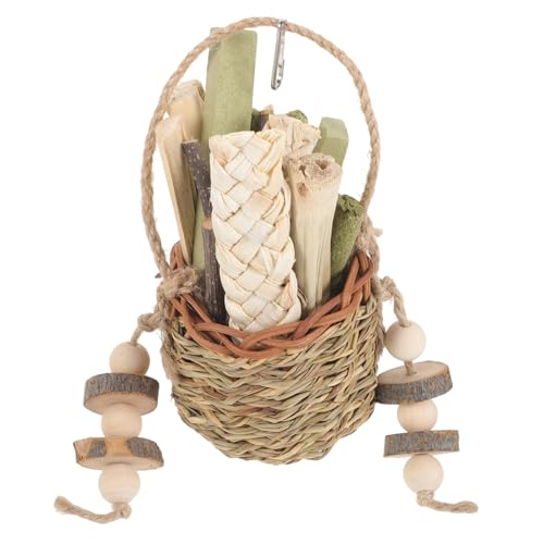 TOGEVAL ペットの 噛む人 犬の指輪のおもちゃ きしむ ねずみ 犬の 歯磨き粉 ハムスター 犬の骨が モルモットの ウサギ ストロー