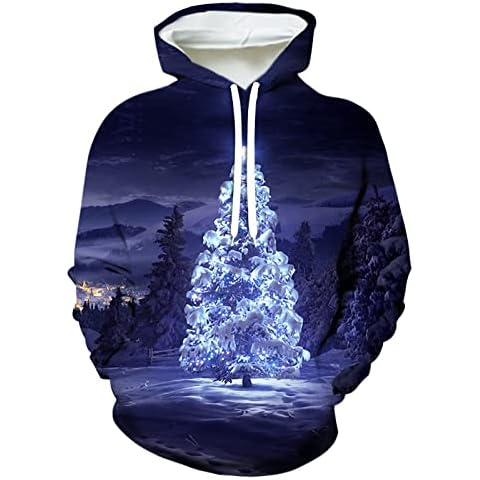 Jersey navideño EMPERSTAR para niñas con árbol de Navidad en 3D Cover