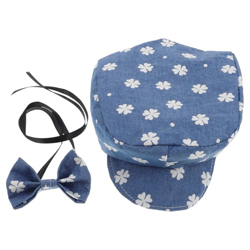 Adjustable Baseball Cap Soft Sun Hat for Newborns Print Photo Prop for Boy Girl Cute and Stylish Hat for Photoshoots Multi