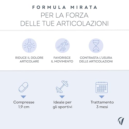 Glucosamina Condroitina MSM - Integratore Articolazioni - 180 Compresse Rilascio Lento - Benessere Articolare e Mobilità - Formula Avanzata per Cartilagine e Ossa - Per Uso Quotidiano - Vitavea - 3