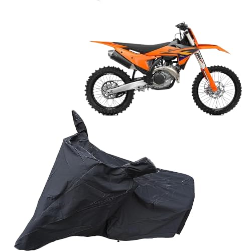 Image of KTM 450 SX-F Waterproof Bike Body Cover | Snow + Sun & Dust Protection Easy to Clean + Belt with Lock