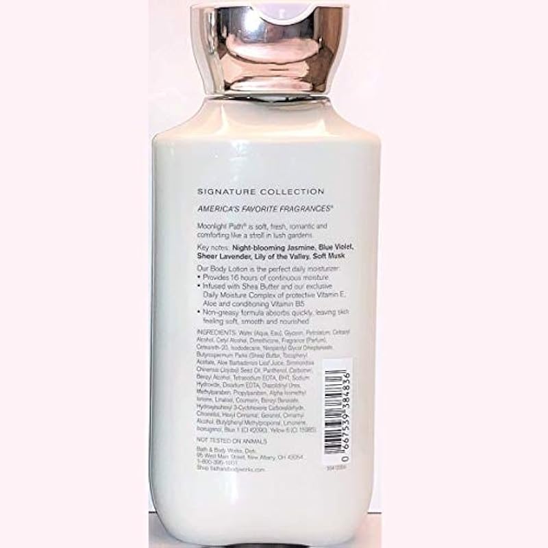 Bath & Body Works, Signature Collection Body Lotion, Moonlight Path, 8 Ounce 상세이미지 2