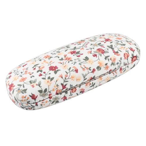 Estuche protector para gafas diseño floral portátil ideal para almacenamiento y transporte seguro de lentes solares y ópticas