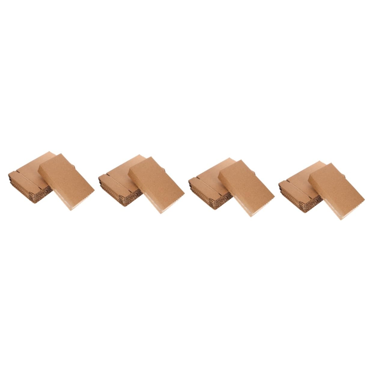 Gadpiparty Cajas De Cartón Plegables Envío Cajas De Embalaje Portátiles Mudanzas Y Almacenaje Resistente 10 Piezas X 4