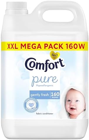 Comfort Pure Sensitive Fabric Conditioner dermatologically tested gentle next to sensitive skin 160 washes (4.8 L) - View 4