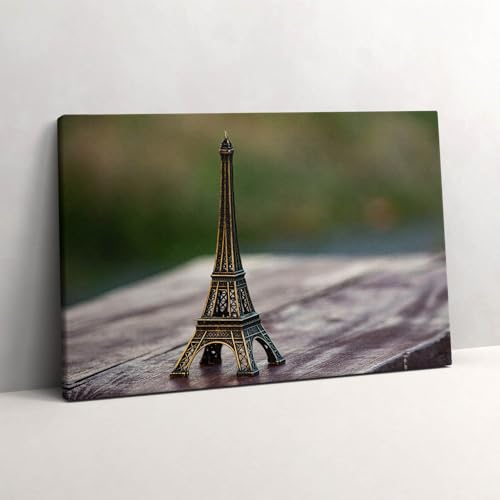 Art mural peinture sur toile 60x40cm tableau photo déco salon Tour Eiffel moderne