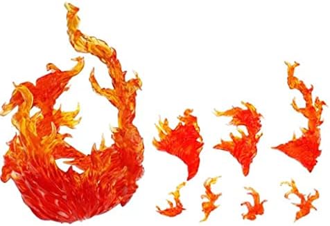 Dofaxgo Effect Burning Flame Action Figure Mount for Toy