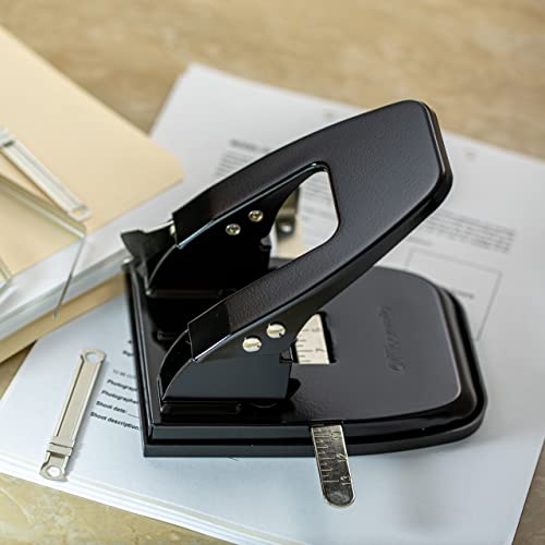 Officemate Oic Hole Punch, 30 Sheet Capacity, Black (90092),4 1/4" X 5 3/4" X 5" #TOP4