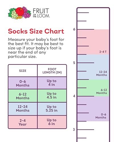 Fruit of the Loom Baby 22-Pack Grow & Fit Flex Zones Low Cut Stretch Socks - Unisex, Girls, Boys (6-12 Months, Pink) - image 6
