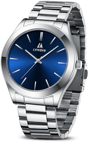 Orologio Al Quarzo Da Uomo Di Marca Di Moda Cinturino In Acciaio Inossidabile, Stile Cristallo, Data Del Calendario R143 Da 25,68 € | DHgate