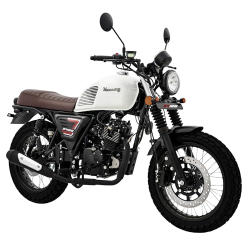 Image of KeeWAY SR 125 Dual Channel Abs Motorcycles /Bike White Booking for Ex-Showroom Price