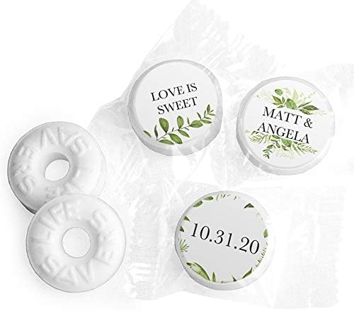 Wedding Favors for Guests Personalized Wedding LifeSavers Mints (300 Count) Bridal Shower Favors for Guests Wedding Mints