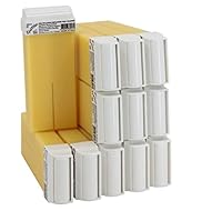 EpilWax Wachspatronen Set mit 12 Weiße Warmwachspatronen zur Haarentfernung Enthaarungswachs 100 ml Roll-on Nachfüller
