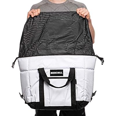 NorChill Soft Coolers 12 Can Insulated Marine Boatbag Soft Sided Cooler, White