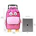Yodo Zoo 3-Way Kids Suitcase Luggage or Toddler Rolling Backpack with wheels,Small Owl