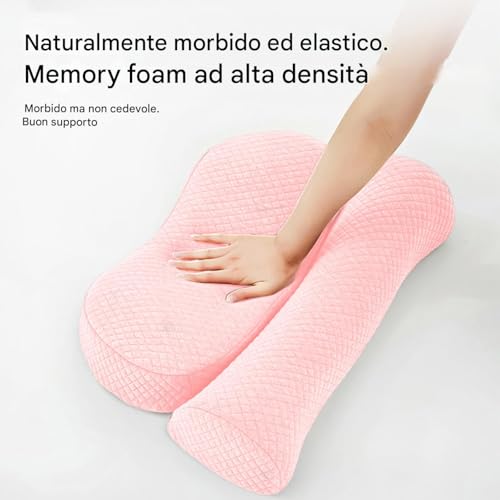 Coussin cervical ergonomique et support de cou pour dormir à la maison