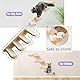HJYDGJ Katzenwandcat Wall Katzenmöbel Wand Katzenbretter Für Die Wand Katzen Kletterwand Kletterwand Katzen Katzentreppe Katzenleiter Katzentreppe Balkon Katzen Wandelemente -Vier Holzpfähle