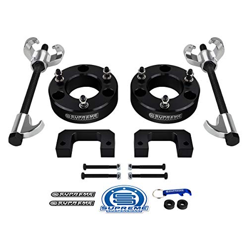 Supreme Suspensions - 3.5" Lift Kit with Coil Spring Compressor Tool for [2007 - 2022 Silverado 1500 + Sierra 1500 + Tahoe + Suburban 1500 + Yukon 1500] and [2007 - 2013 Avalanche 1500]