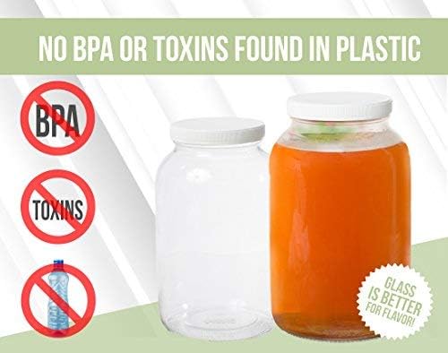 1 Gallon Glass Mason Jar - Image 5