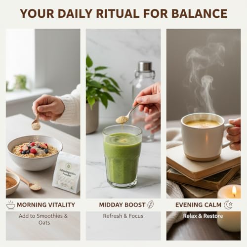 Image of Herbal Hills Ashwagandha Powder, (1kg Pack) | Supports Stress Relief & Energy Levels | Ashwagandha Churna For Immunity, Strength & Vitality | With Withania Somnifera Root