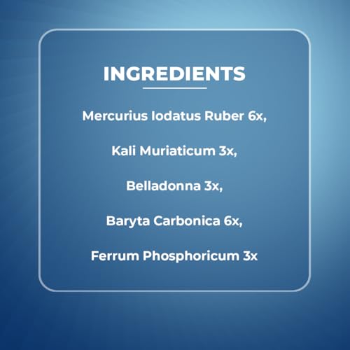 Dr. Bakshi's BAKSON'S HOMOEOPATHY Tonsil Aid | Helps Relieve Tonsil Pain & Inflammation, 75 Tablets