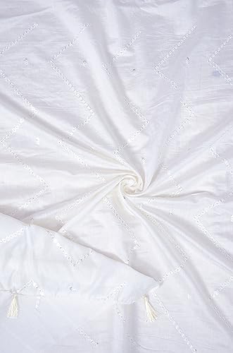 Chandrakala Cotton Dupatta for Women, Shawl Scarf Wrap Chunni (D254-P)4