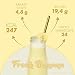 VitalBody+ DailyShake, Fresh Banana, 450 g, Mahlzeitenersatz-Shake zum Abnehmen, 15 Mahlzeiten, nur 250 kcal pro Shake, vollwertig & kalorienarm ersetzen