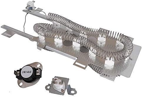 8544771 Dryer Heating Element & 279973 Cycling Thermostat & Thermal Fuse Switch Kit for Whirlpool, Kenmore, Roper, Maytag, Estate, Inglis, KitchenAid -Replace WP8544771 W10836011 WP8544771VP
