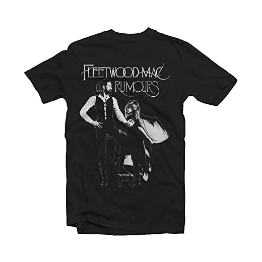 Fleetwood Mac 'Rumors' (Black) T-Shirt (xx-Large)