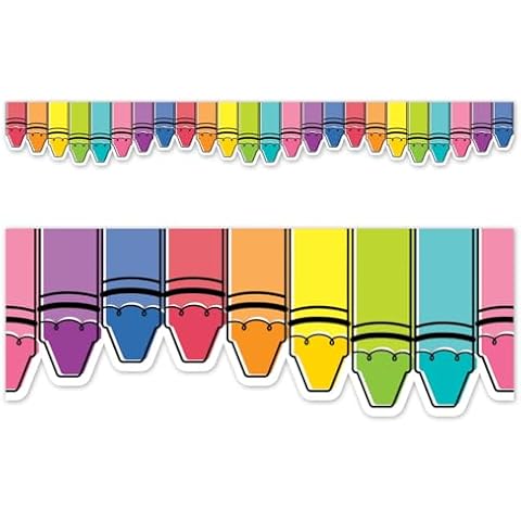 CTP Core Decor Doodle Crayons EZ Border, Bulletin Board Border Bulletin Board Border, Bulletin Board Border Top Classroom Decorating Accents (Creative Teaching Press 10933) Cover