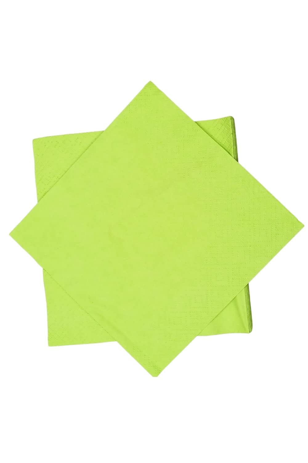 PRP Creation Paper Napkins for Birthday Wedding Anniversary Party Tissue Paper Napkins 2 Ply Pack of 20 (Kiwi Green)